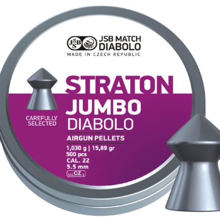 JSB Jumbo Straton - 5.5mm - 500stk - gameon.eu