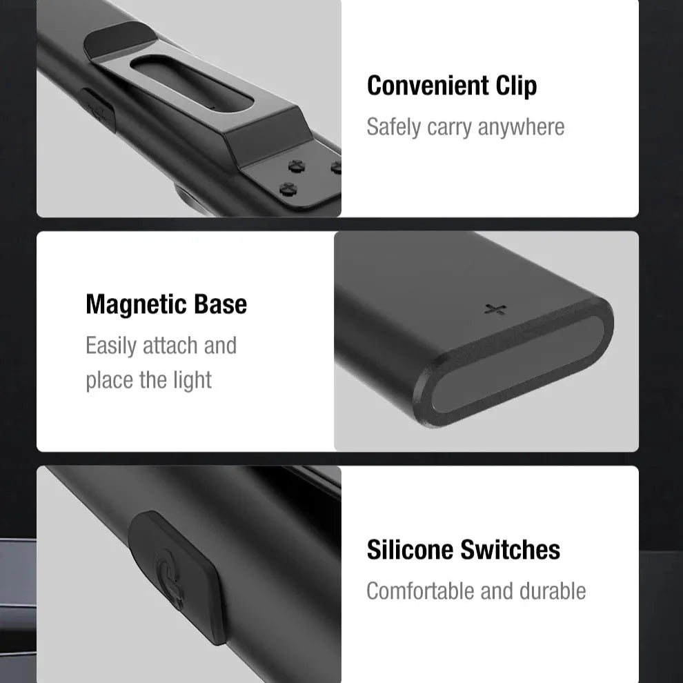 Klarus - E5 Svart - Oppladbar Tur og Lommelykt - 100+600 Lumen - Game-On.no