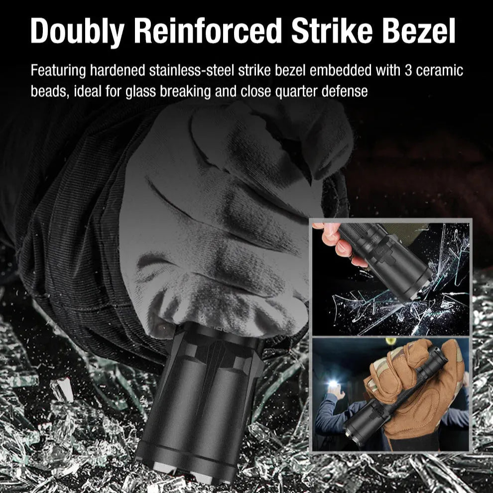 Klarus - XT11GT Pro V3.0 - Kompakt Taktisk Lommelykt - 3300 Lumen - Game-On.no