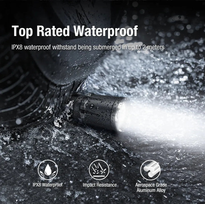 Klarus - XT11GT Pro V3.0 - Kompakt Taktisk Lommelykt - 3300 Lumen - Game-On.no