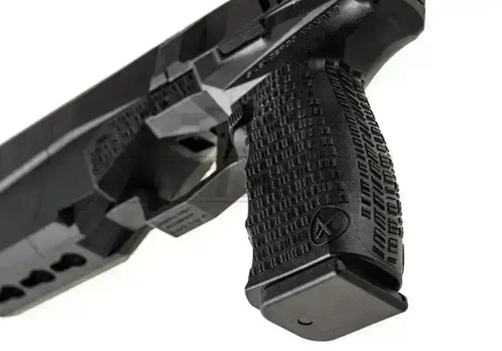 Krytac - SilencerCo Maxim 9 6mm Softgunpistol med Blowback - Game-On.no