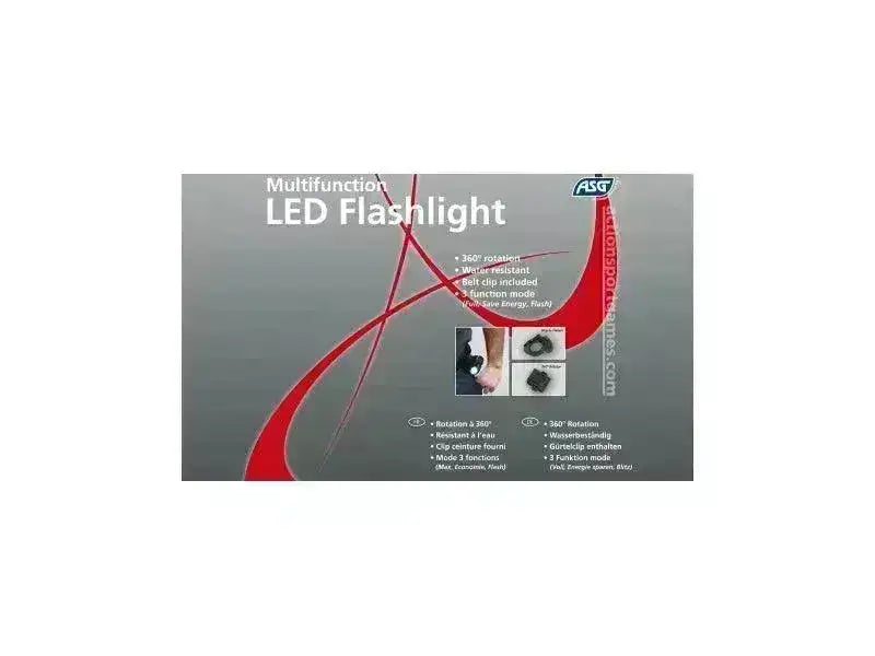 LED Lykt 3W - Multifunksjon - Game-On.no