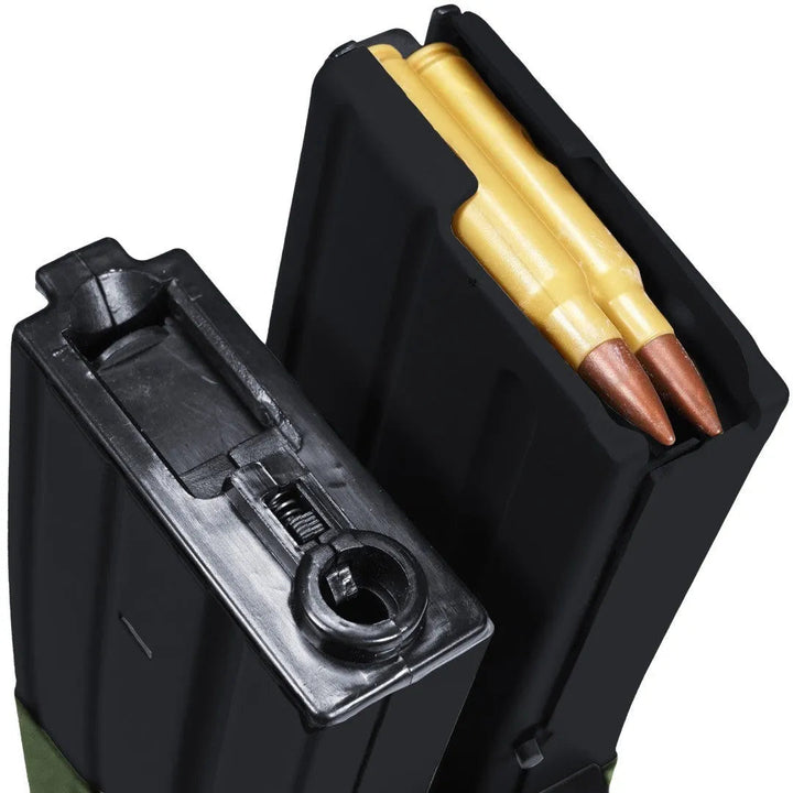 M4 Elektrisk Dobbel Magasin med Push Knapp - 800 skudd - Game-On.no