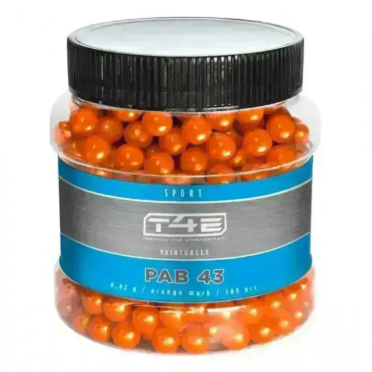 Malingskuler til T4E - 0.43CAL - 500stk - Oransje - Game-On.no