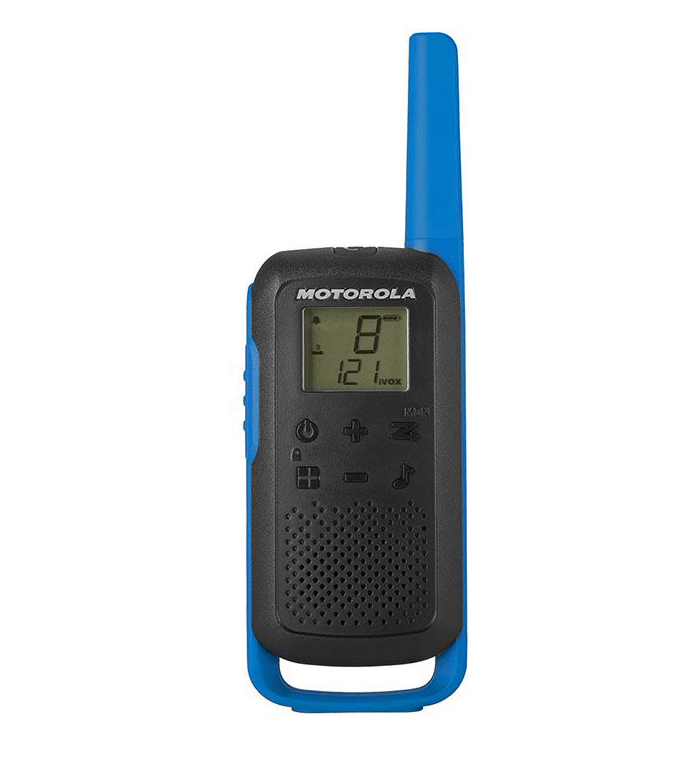 Motorola T62 Talkabout Walkie Talkie - Blå - gameon.eu