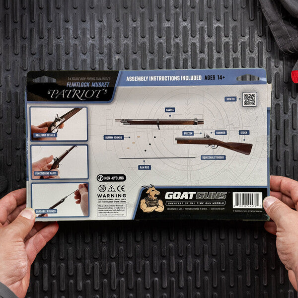 Goatguns Muskett, bakside