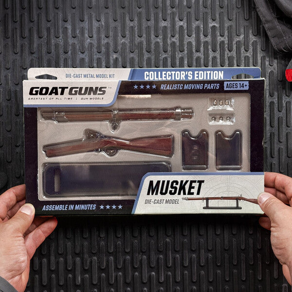 Goatguns Muskett, forfra