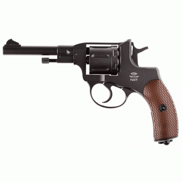 Nagant M1895 - Full Metall CO2 Drevet Revolver - 4.5mm BB - Game-On.no