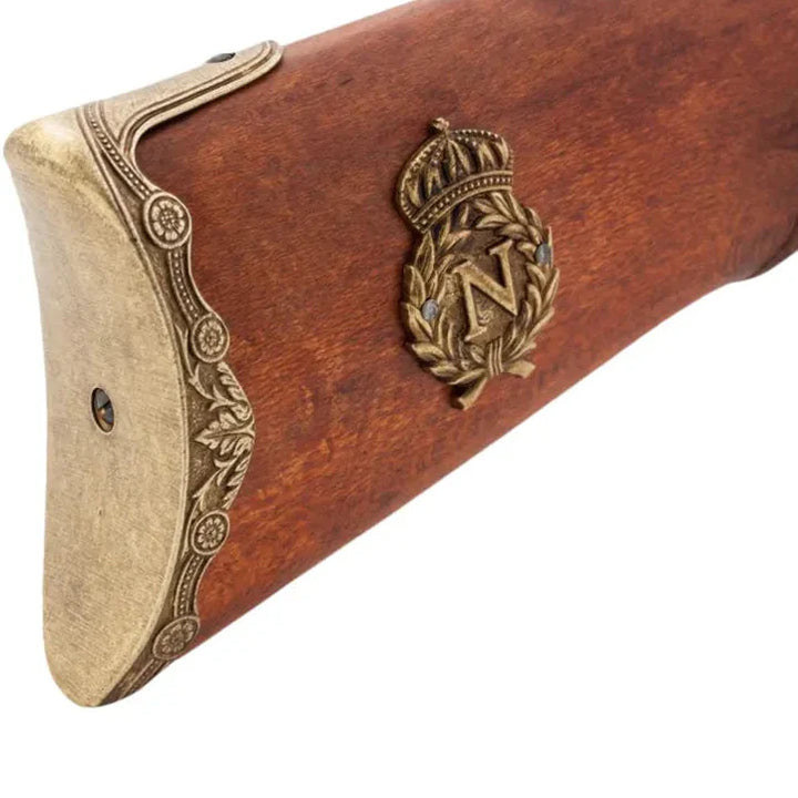 Napoleon Rifle 1807 Replika - Flintlåsrifle i Metall og Tre - Game-On.no