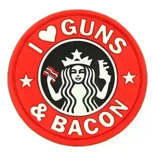 Patch - Guns and Bacon - JTG - Game-On.no