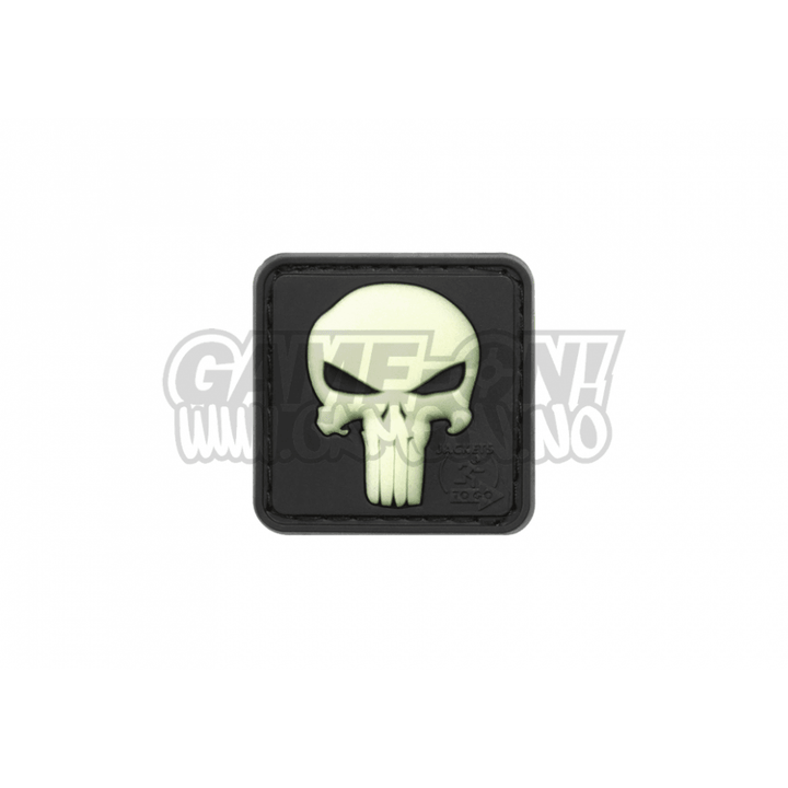 Punisher Patch - Lyser i Mørket - gameon.eu