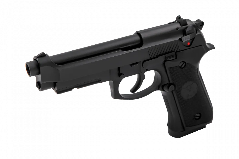 Raven - R9 Gassdrevet Softgun Pistol - Svart - Game-On.no