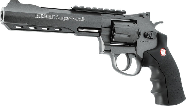 Ruger Superhawk – CO₂ softgun-revolver 6mm med 175 m/s - Game-On.no