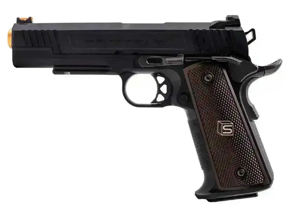 Salient Arms 1911 Blowback Softgunpistol Full metall - Svart - Game-On.no