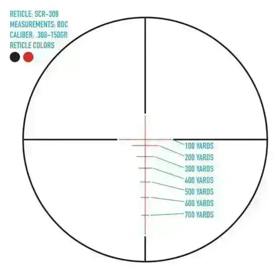 Sightmark - AR SCR-308 5-20x40 Kikkertsikte - Game-On.no