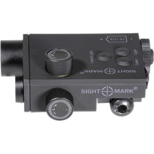 Sightmark - LoPro Combo Grønn Laser og 220 Lumen Lykt - 21mm - Game-On.no