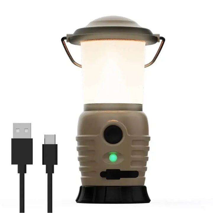 Skywoods - Campinglanterne på 500 Lumen - LED Oppladbar Turlykt - Game-On.no