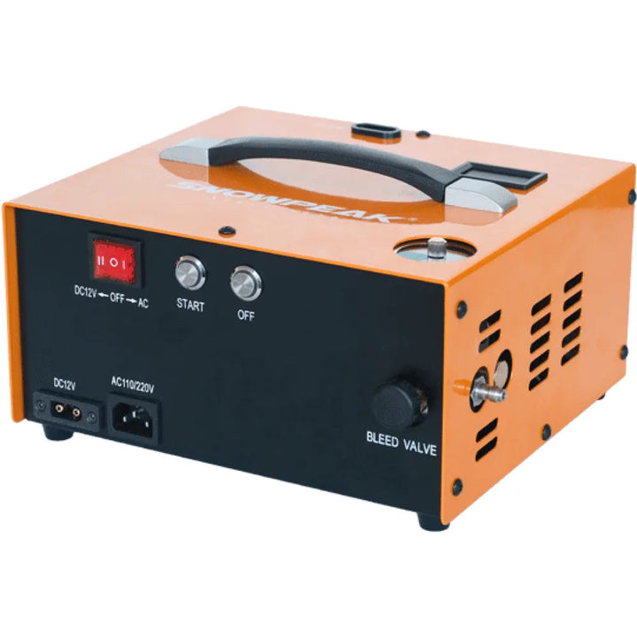 Snowpeak - 12V / 220V Kompressor med Autostop - Game-On.no