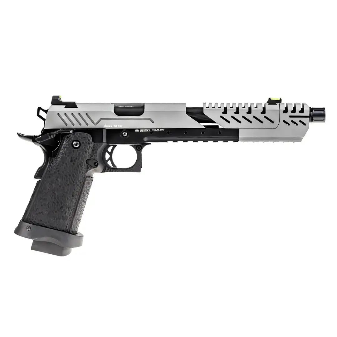 Vorsk - Hi-Capa 7.0 TITAN Gassdrevet Softgunpistol med Blowback - Game-On.no