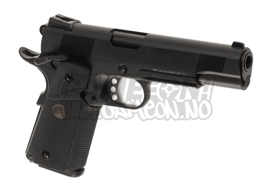 WE - 1911 MEU Gassdrevet Softgunpistol - Svart - gameon.eu