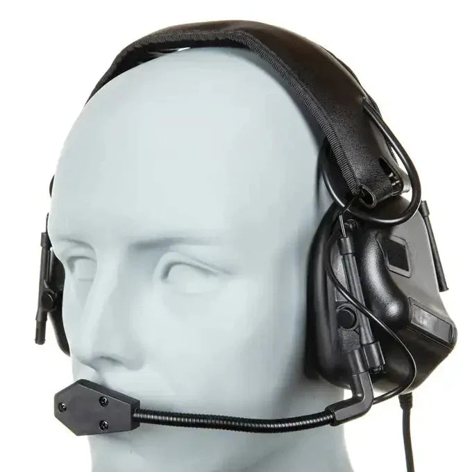 Wosport - HD-08 Gen. 5 - Taktisk Headset med Militær Plugg - Game-On.no