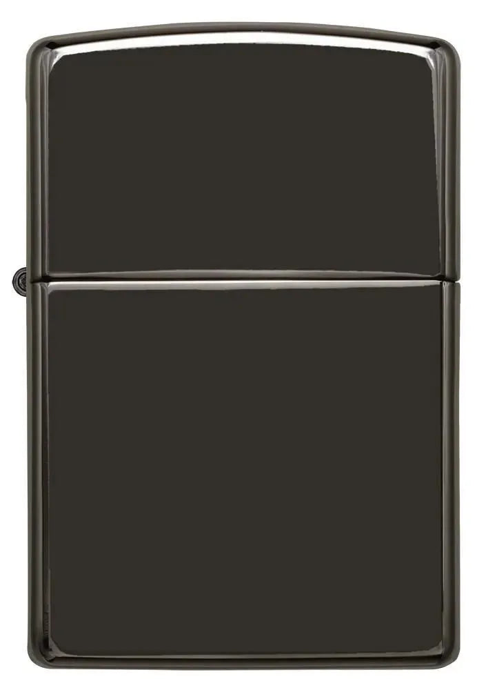 Zippo - Ebony High Polish Black - Game-On.no