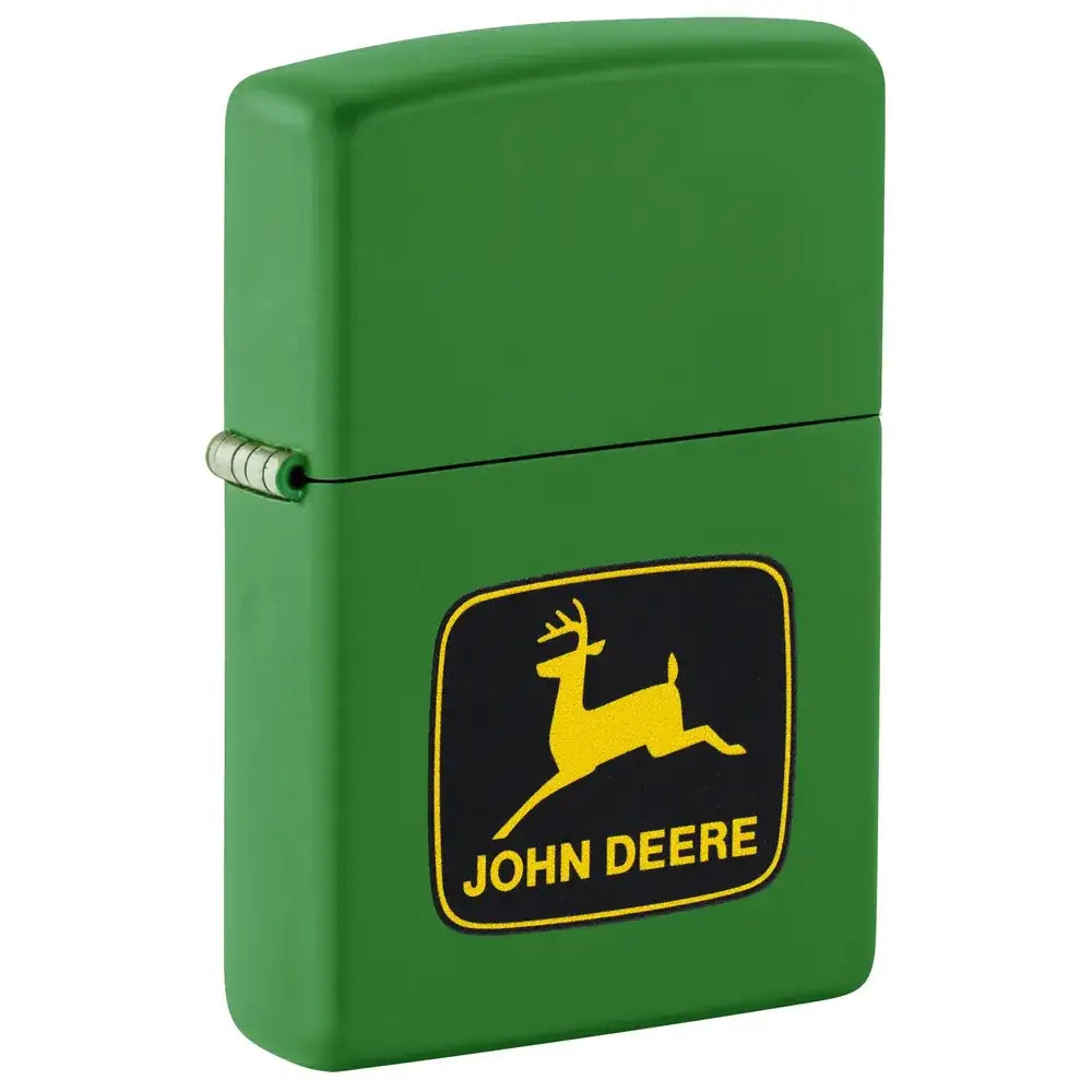 Zippo - John Deere Motiv - Moss Green Lighter - Game-On.no