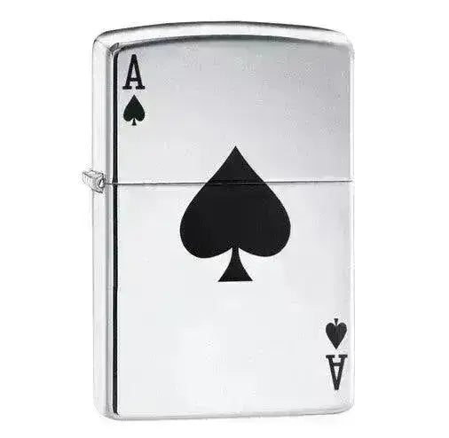 Zippo Lighter - Ace of Spades Design - Game-On.no