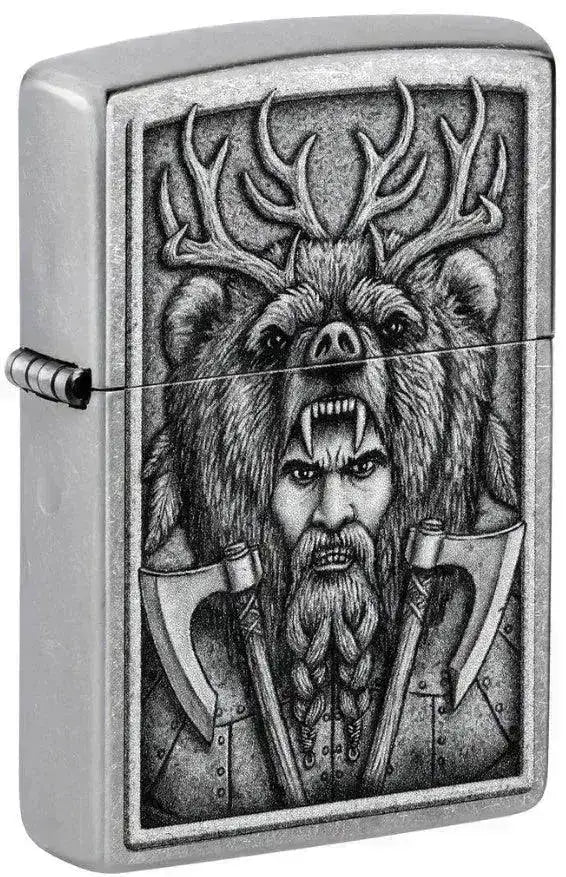 Zippo Lighter - Barbar Motiv - Game-On.no