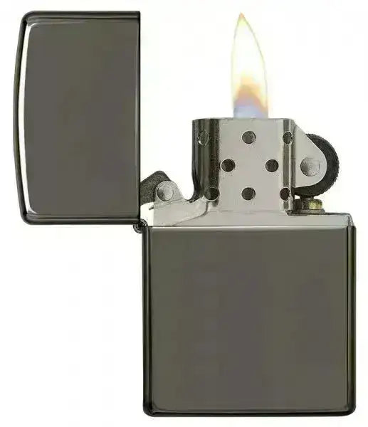 Zippo Lighter - Classic Black Ice - Game-On.no