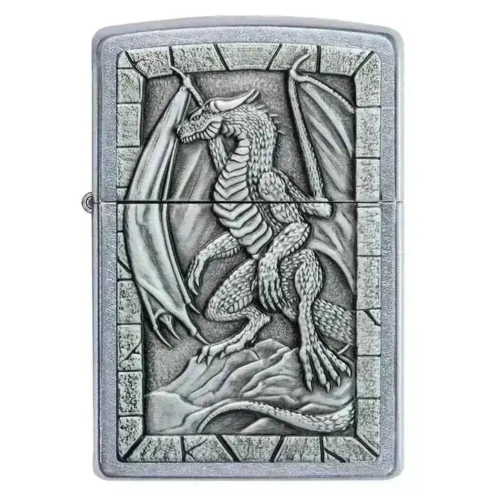 Zippo Lighter - Drage 2 Emblem - Game-On.no