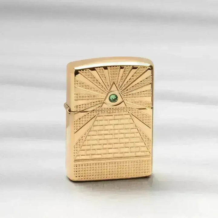 Zippo Lighter - Eye of Providence Design - Game-On.no
