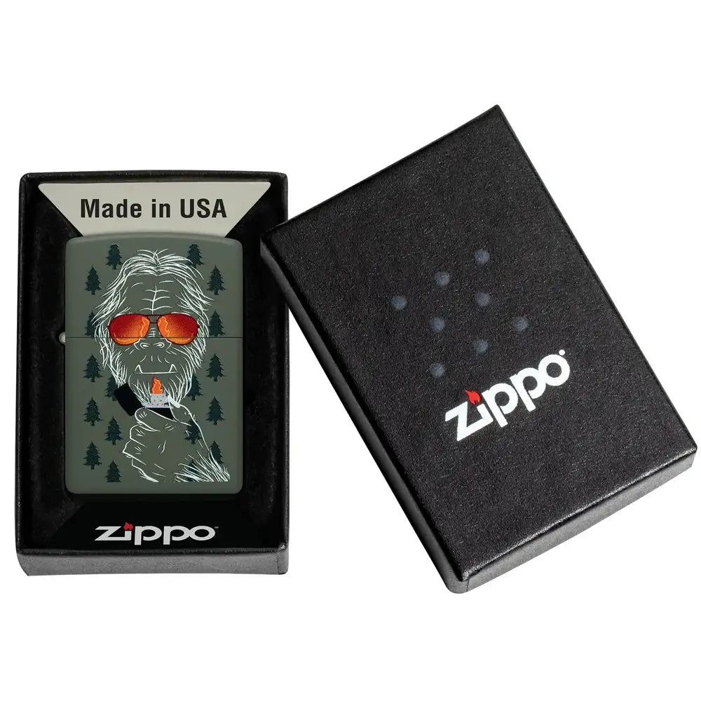 Zippo Lighter - Zipsquatch (Yeti) Design - Game-On.no