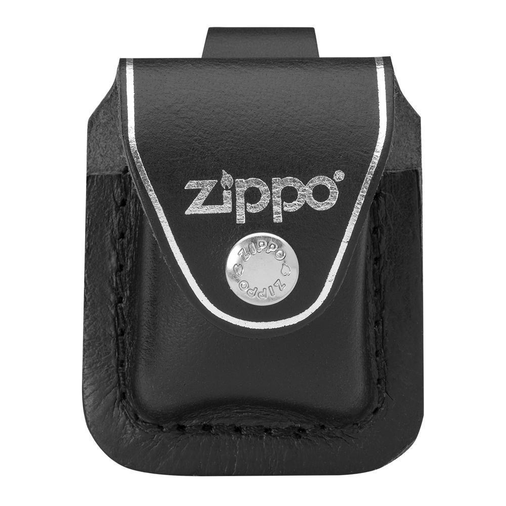 Zippo - Orginal Zippo Holder med beltefeste i skinn - Black - gameon.eu