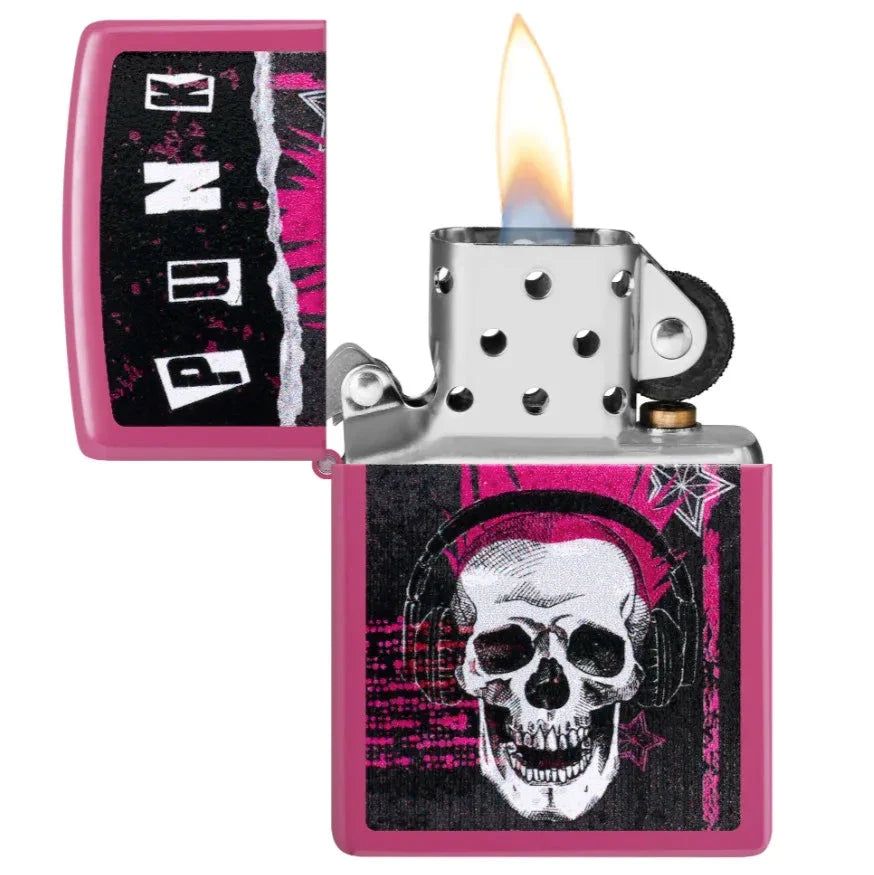 Diseño de calavera punk - Encendedor