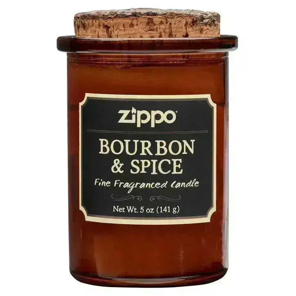 Zippo - Spirit Candle Duftlys - Bourbon & Spice - Game-On.no